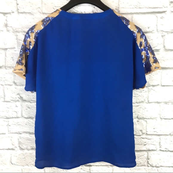Tracy Reese Neiman Marcus x Target Sequin Top Sz S - Picture 3 of 7